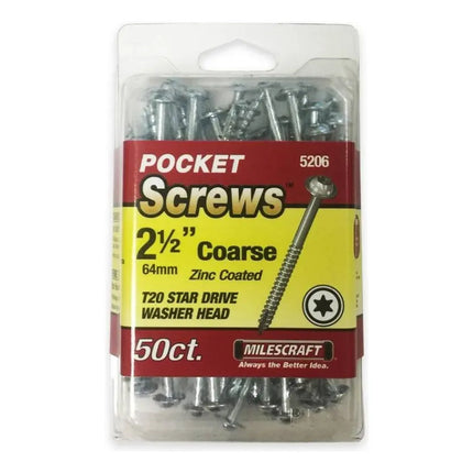 Tornillos Torx (coarse) 2.5 Pulgadas (63mm) X35 Unidades