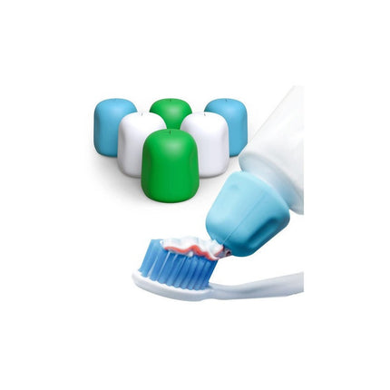 Tapa Para Pasta De Dientes Silicona Cierre Automático X 4