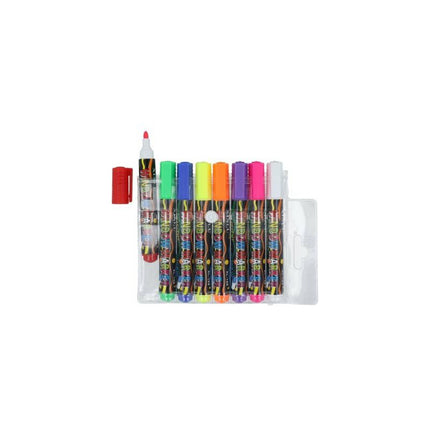 Marcadores Fluorescentes X 8 Unidades