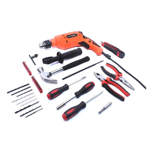 Taladro 13mm 650w Con Herramientas Toyaki Tk-877