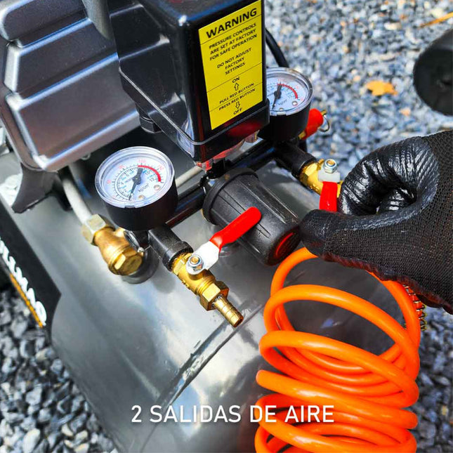 Compresor 50 Litros Wullmaq Ph3711a X