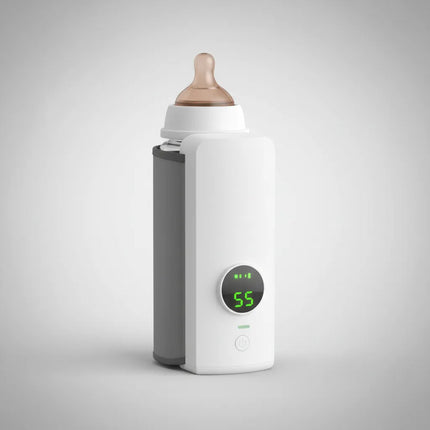 Calentador Portátil Para Mamaderas 6 Niveles Blanco