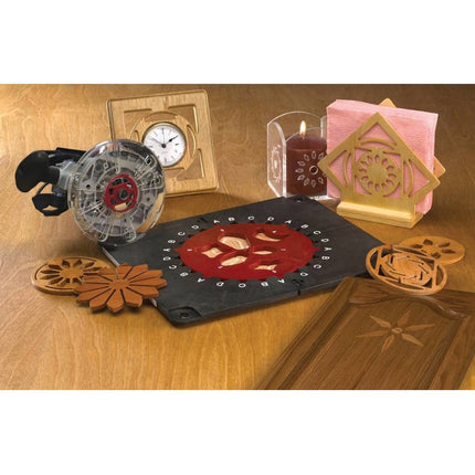 Plantilla Diseño Inlaykit Router Stencil Figura Milescraft