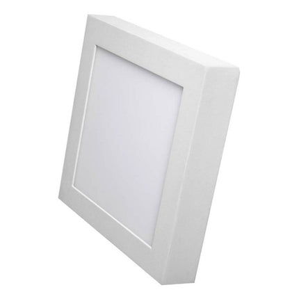 Luz Panel Led 12w Cuadrado Luz Calida  Blanco