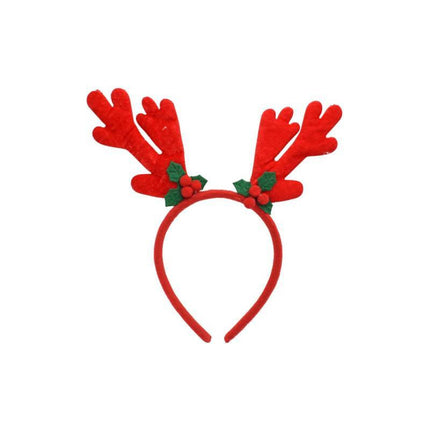Vincha Tiara De Navidad 27x12cm Varios Modelos Ccm00807