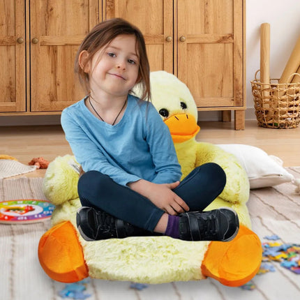 Sillon Puff Peluche Asiento Niño  Puff Infantil Pato