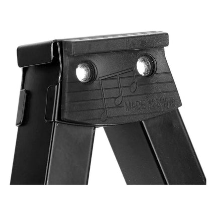 Soporte Pie Plegable Guitarra Bajoacústicaeléctricacriolla Negro