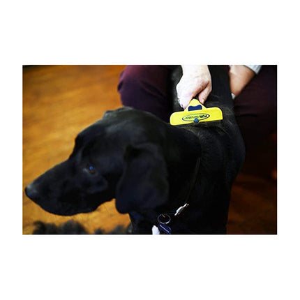 Peine Para Mascota Acero Inoxidable Amarillo