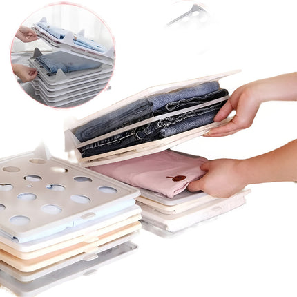 Organizador De Camisas Remeras Tipo Bandeja Repisa X6 Unidad Varios