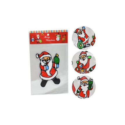 Adorno Gel Adhesivo De Navidad Para Ventana 14x8cm Ccm00073 V