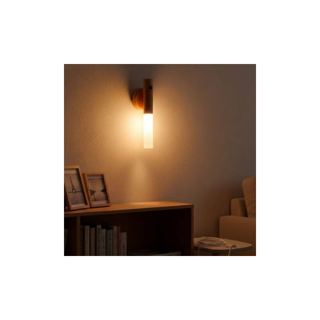 Lampara De Pared Recargable Con Sensor 18cm. V