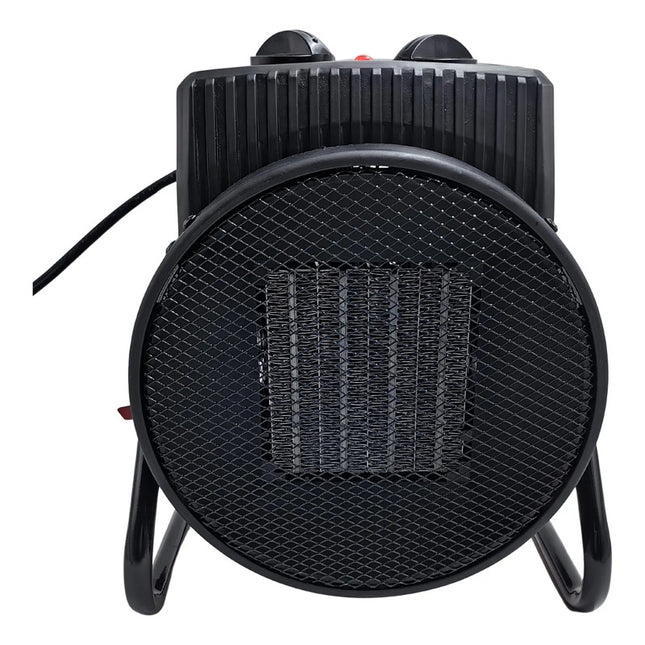 Estufa Caloventilador Cañón, 2000w Medida: 19x18cm Negro