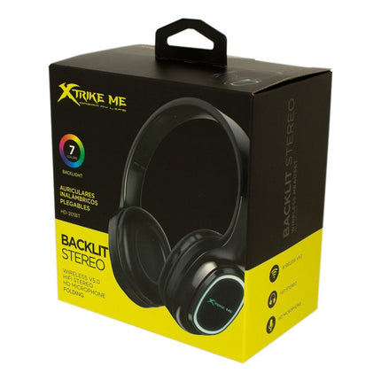 Auricular Vincha Xtrike Me Hd-201bt Negro