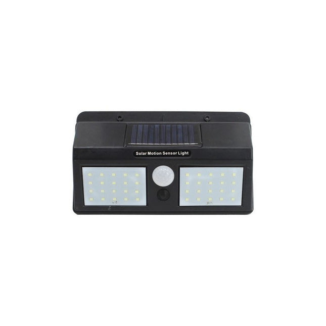 Lampara Foco Led Solar   Doble Con Sensor De Movimiento /luz