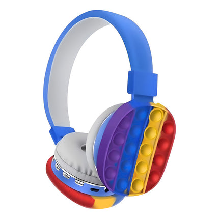Auricular Bluetooth Diseño Popit Blanco