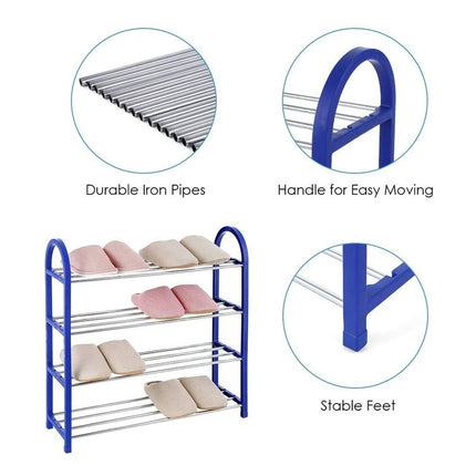 Muebles Zapateras Zapatera 4 Niveles 8 Pares Organizador  Varios