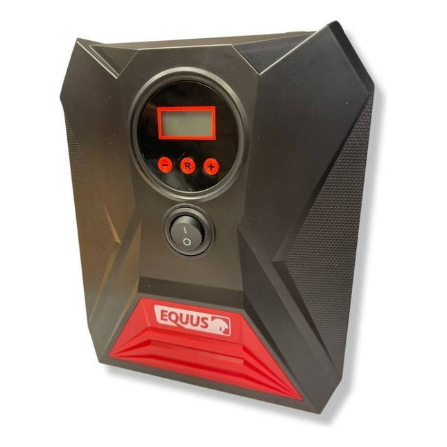 Compresor Inflador De Neumáticos Digital 12v Equus Negro