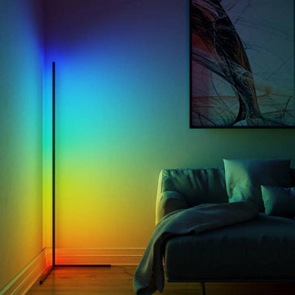 Barra Rgb Pie Tira Luces Led Decorativa Control Por App Rgb Rgb