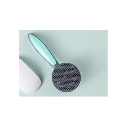 Cepillo De Sacar Pelo Para Mascota Botón De Fácil Limpieza V