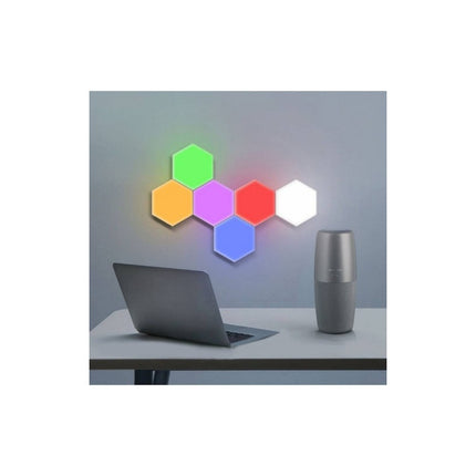 Modulos Led Hexagonales Táctil Con Control Remoto