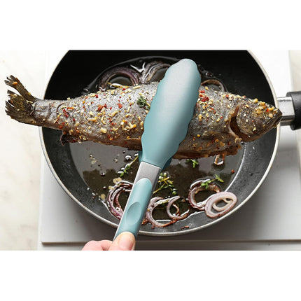 Pinzas De Metal Con Silicona Para Alimentos Acero Inox  X2