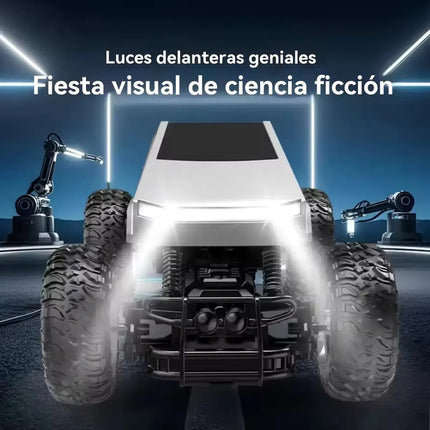 Auto Camioneta A Control Remoto Todo Terreno Gris Oscuro