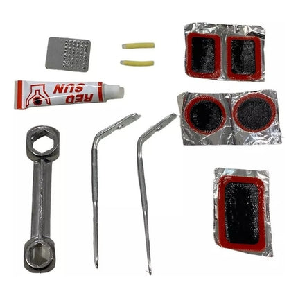 Repara Pinchazos C/herramientas + Solución