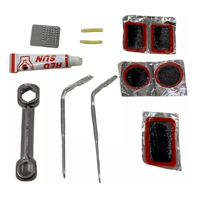 Repara Pinchazos C/herramientas + Solución