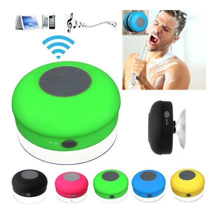 Duchero  Led Multicolor + Parlante Para Ducha  Plateado