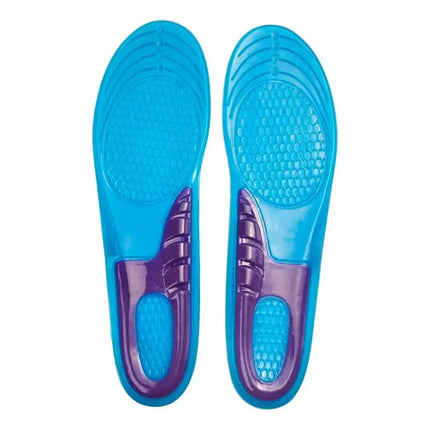 Plantillas Gel Silicona Ortopédicas Antideslizante Azul V Azul