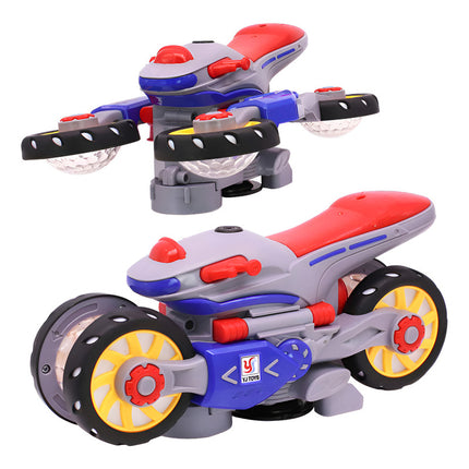 Moto Giratoria Con Luz Y Sonido Moto Giratoria