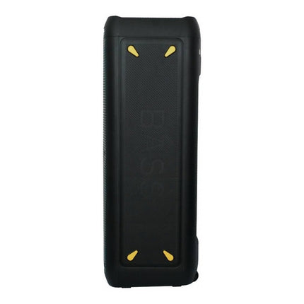 Parlante Caja Activa 2 X 10  Con Bluetooth Led Negro