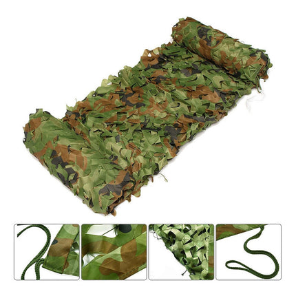 Red Malla Sombra 3x2 Decoración Camuflaje Camuflada Toldo Uv