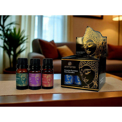 Esencias De Hornillo Aromanza Premiun 10 Ml X12