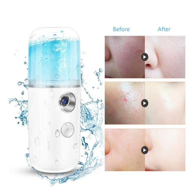 Vaporizador Facial Spray Rociador Hidratante Niebla Usb