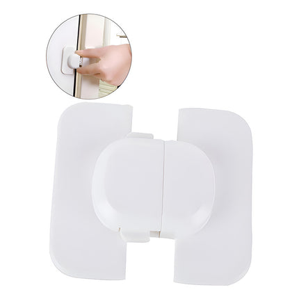 Traba Para Puertas De Bebé X Unidad Plastico Nuevo  Blanco