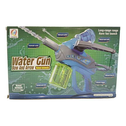Pistola De Agua Ballesta 2en1, Manual Automática, V