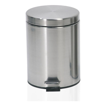 Papelera Acero Inoxidable 20 Litros  Gris