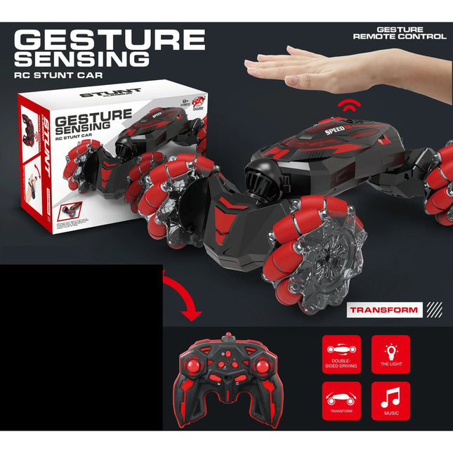 Auto C/control Remoto Acrobatico Detección De Gestos Zow