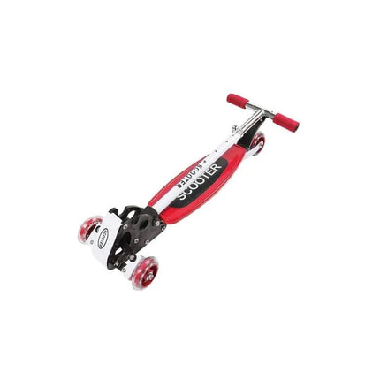 Tripatin Monopatin  Scooter Plegable Aluminio Liviano Rojo