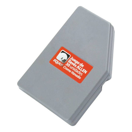 Juego De Llaves Allen 30 Unidades Cromo Vanadio Negro