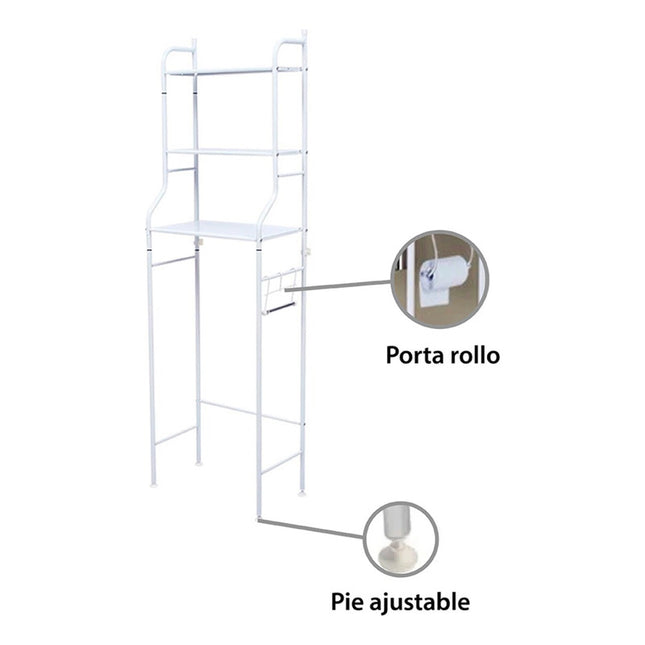 Organizador Sobre Inodoro Ahorra Espacio