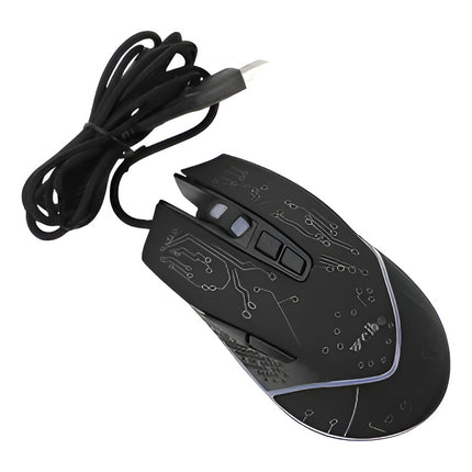 Mouse Gamer Con Cable 1.8 M Wb-915 Diseño Circuitos V