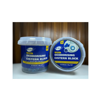 Pastillas De Cisterna Inodoro Water X20 Pcs Azul