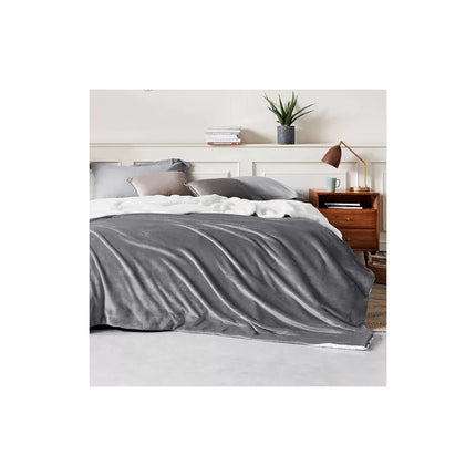 Acolchado Polar 2 Plazas Con Corderito 200cm X 230cm Calidad Varios