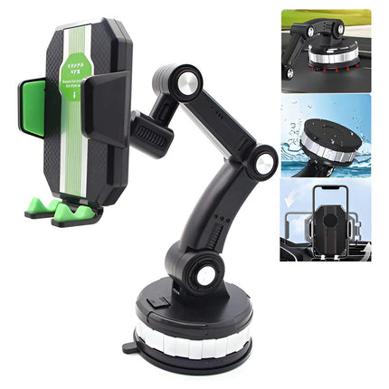 Soporte De Celular Para Auto Con Ventosa 4 Articulaciones  Negro
