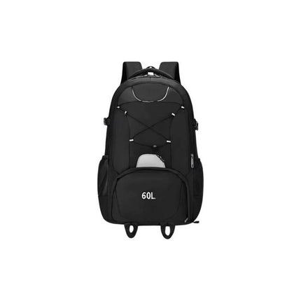 Mochila Camping 60l 50x30x16cm. Negro Negro