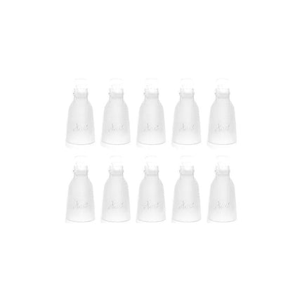Pinzas Clip Removedor Esmalte Acrílico O Gel X 10 Unidades
