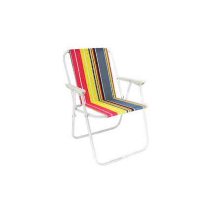 Silla De Playa Plegable Rayada 52 X 46 X 74 Cm Csp00238 V