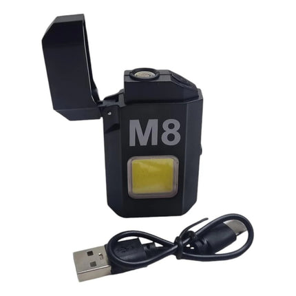 Encendedor Electronico Recargable  Con Luz Led